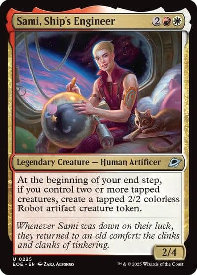 Sami Ships Engineer Edge of Eternities Magic card