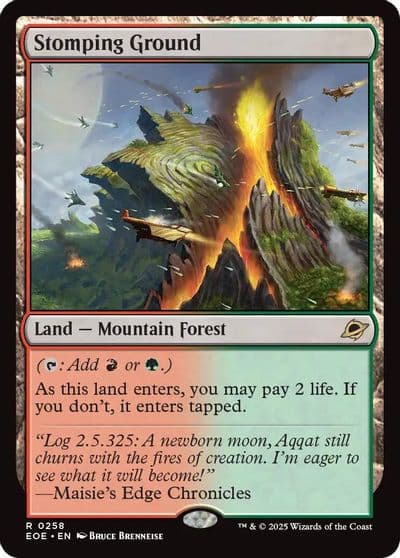 Stomping Ground Edge of Eternities Magic card