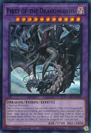 First of the Dragonlords Duelist's Advance Yu-Gi-Oh! card