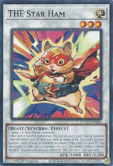 THE Star Ham Duelist's Advance Yu-Gi-Oh! card