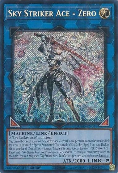 Sky Striker Ace = Zero Duelist's Advance Yu-Gi-Oh! card