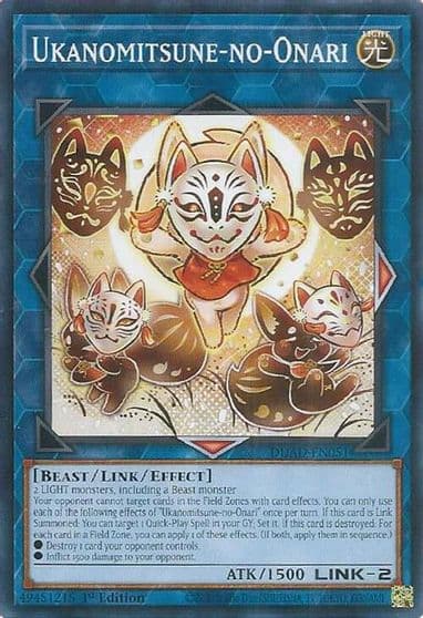 Ukanomitsune no Onari Duelist's Advance Yu-Gi-Oh! card