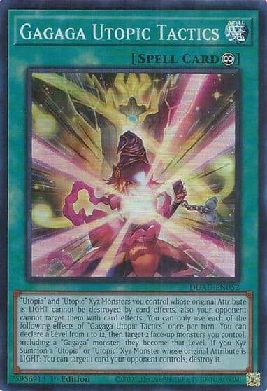 Gagaga Utopic Tactics Duelist's Advance Yu-Gi-Oh! card