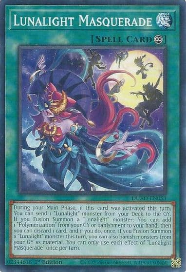 Lunalight Masquerade Duelist's Advance Yu-Gi-Oh! card