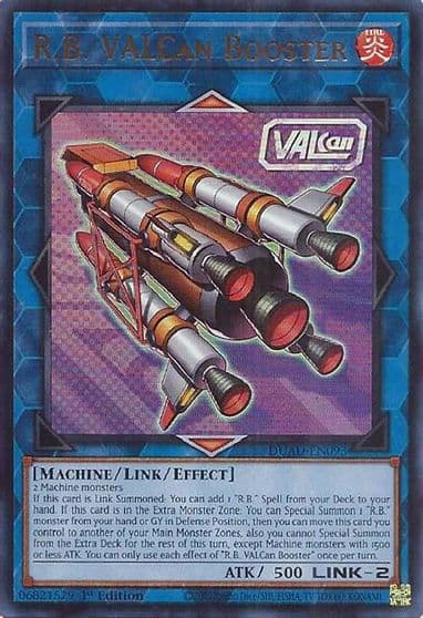 RB VALCan Booster Duelist's Advance Yu-Gi-Oh! card