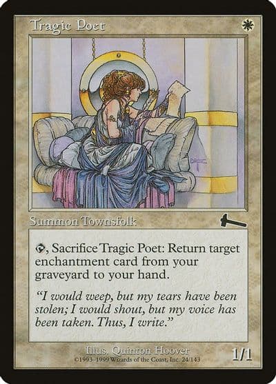 Tragic Poet Urza's Legacy Magic card