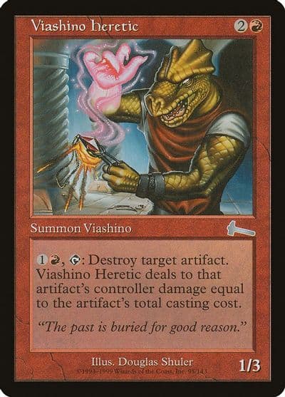 Viashino Heretic Urza's Legacy Magic card