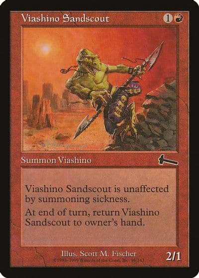 Viashino Sandscout Urza's Legacy Magic card