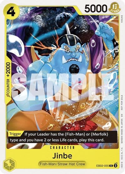 Jinbe Tournament Pack 2025 Vol 3 One Piece Promotion Cards One Piece card