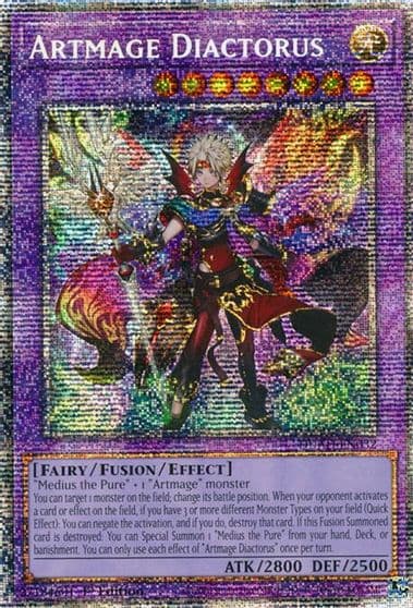 Artmage Diactorus Starlight Rare Duelist's Advance Yu-Gi-Oh! card