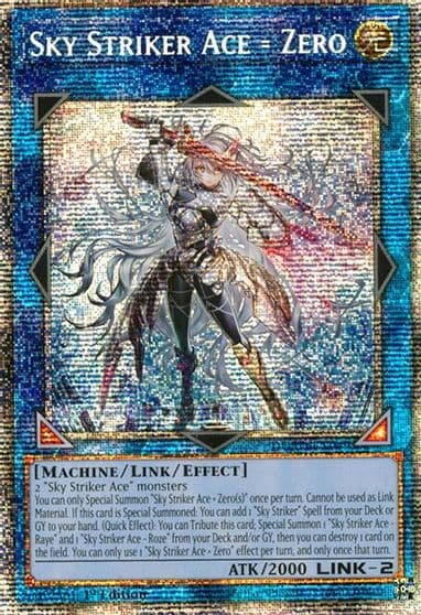 Sky Striker Ace = Zero Starlight Rare Duelist's Advance Yu-Gi-Oh! card