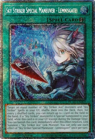 Sky Striker Special Maneuver Lemnisgate Starlight Rare Duelist's Advance Yu-Gi-Oh! card