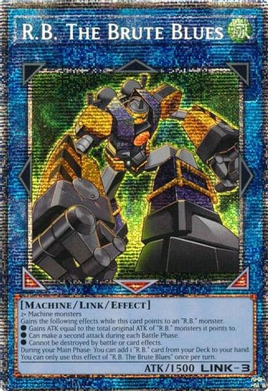 RB The Brute Blues Starlight Rare Duelist's Advance Yu-Gi-Oh! card