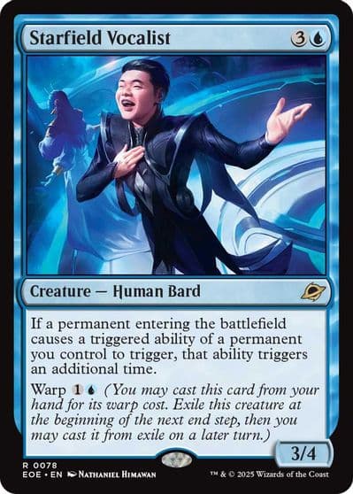 Starfield Vocalist Edge of Eternities Magic card
