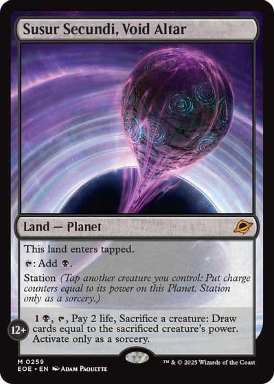 Susur Secundi Void Altar Edge of Eternities Magic card