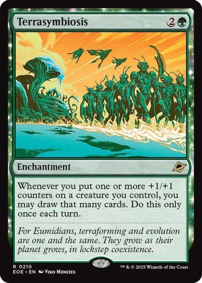 Terrasymbiosis Edge of Eternities Magic card