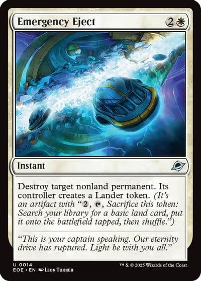 Emergency Eject Edge of Eternities Magic card