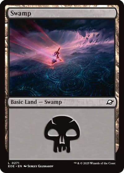 Swamp 0271 Edge of Eternities Magic card