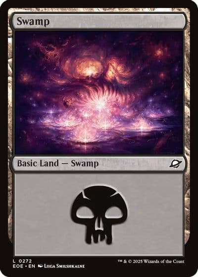 Swamp 0272 Edge of Eternities Magic card