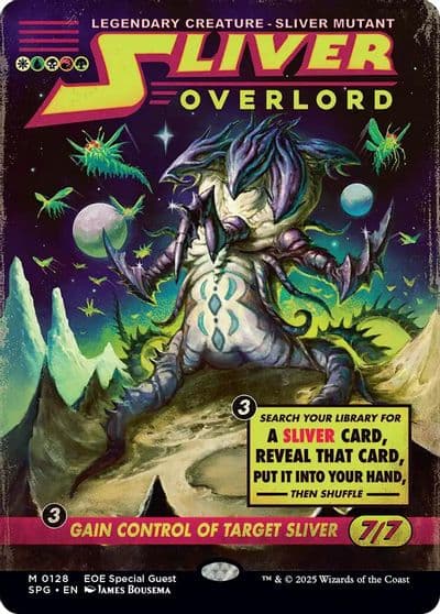 Sliver Overlord Showcase Special Guests Magic card