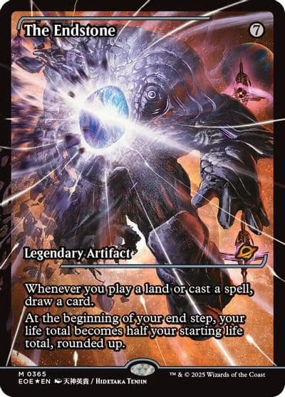 The Endstone Showcase Edge of Eternities Magic card