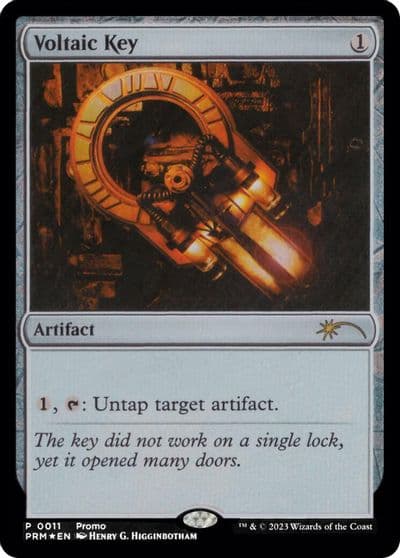 Voltaic Key Graphic Novel Insert Media Promos Magic card