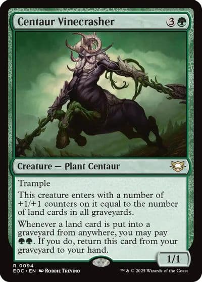 Centaur Vinecrasher Commander: Edge of Eternities Magic card