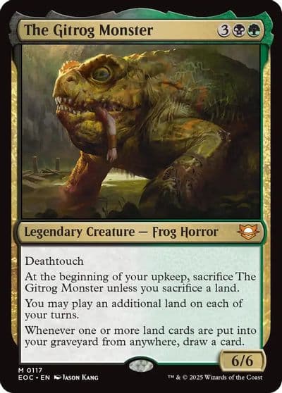 The Gitrog Monster Commander: Edge of Eternities Magic card