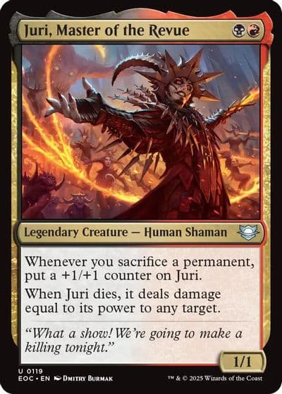 Juri Master of the Revue Commander: Edge of Eternities Magic card