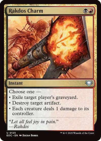 Rakdos Charm Commander: Edge of Eternities Magic card