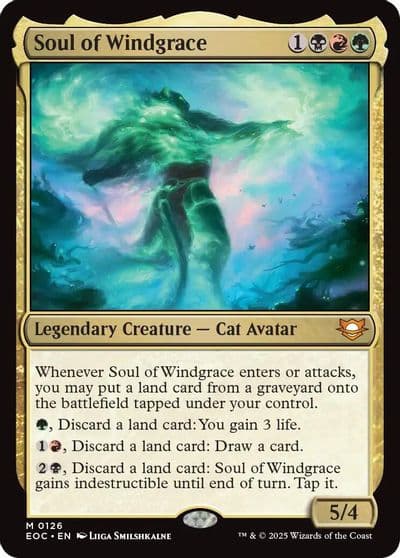 Soul of Windgrace Commander: Edge of Eternities Magic card