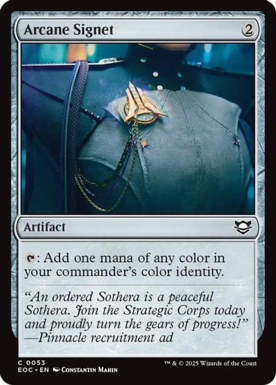 Arcane Signet Commander: Edge of Eternities Magic card