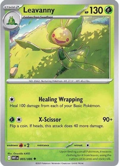 Leavanny SV: White Flare Pokemon card