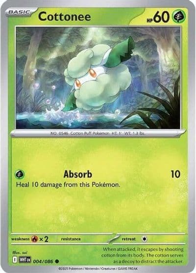 Cottonee SV: White Flare Pokemon card