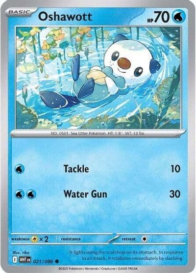 Oshawott SV: White Flare Pokemon card