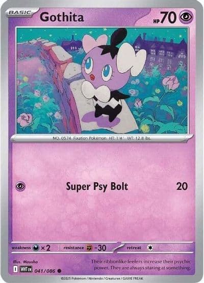 Gothita SV: White Flare Pokemon card