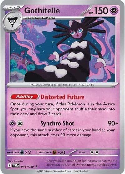 Gothitelle SV: White Flare Pokemon card
