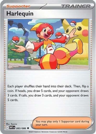 Harlequin SV: White Flare Pokemon card