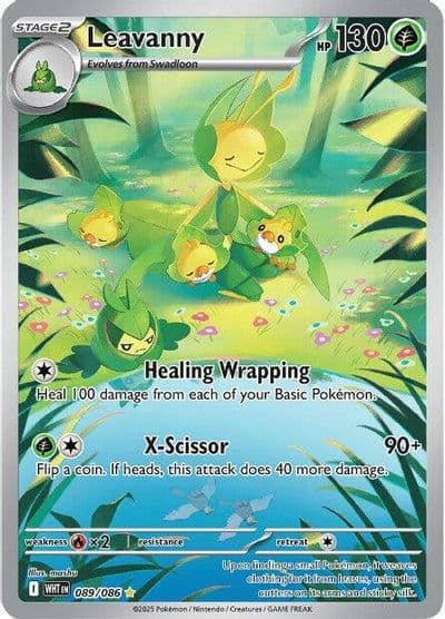 Leavanny SV: White Flare Pokemon card
