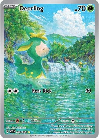 Deerling SV: White Flare Pokemon card