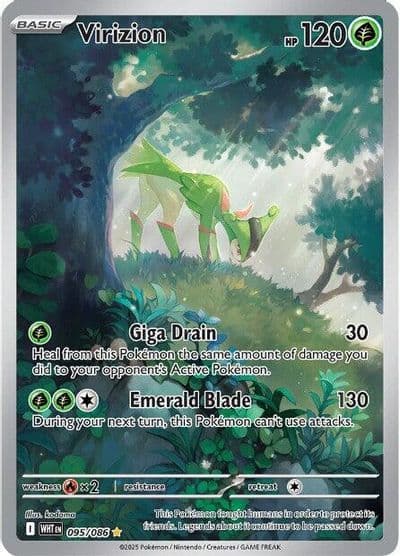 Virizion SV: White Flare Pokemon card