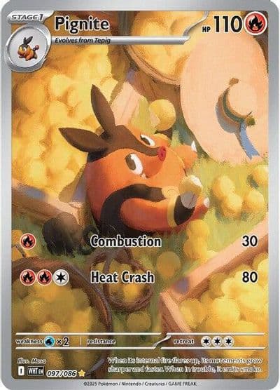 Pignite SV: White Flare Pokemon card