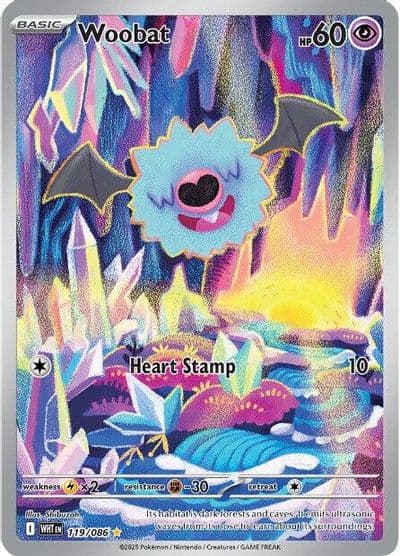 Woobat SV: White Flare Pokemon card