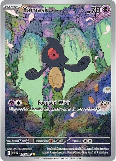 Yamask SV: White Flare Pokemon card