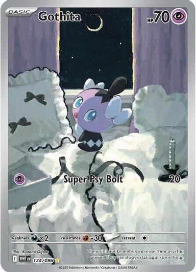 Gothita SV: White Flare Pokemon card