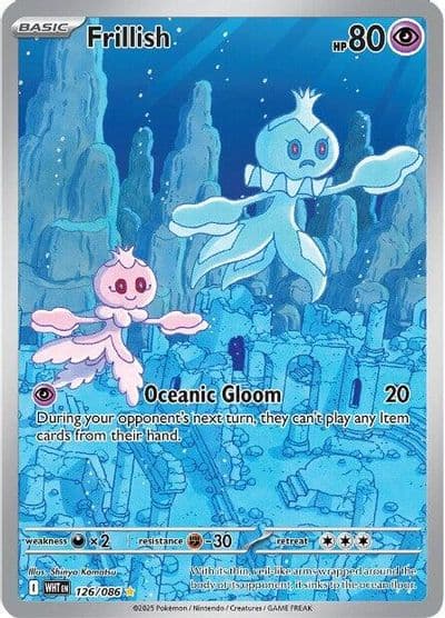 Frillish SV: White Flare Pokemon card