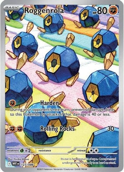 Roggenrola SV: White Flare Pokemon card