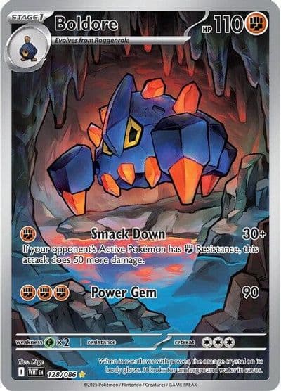 Boldore SV: White Flare Pokemon card