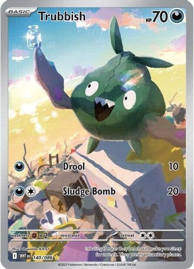 Trubbish SV: White Flare Pokemon card