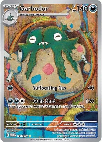 Garbodor SV: White Flare Pokemon card